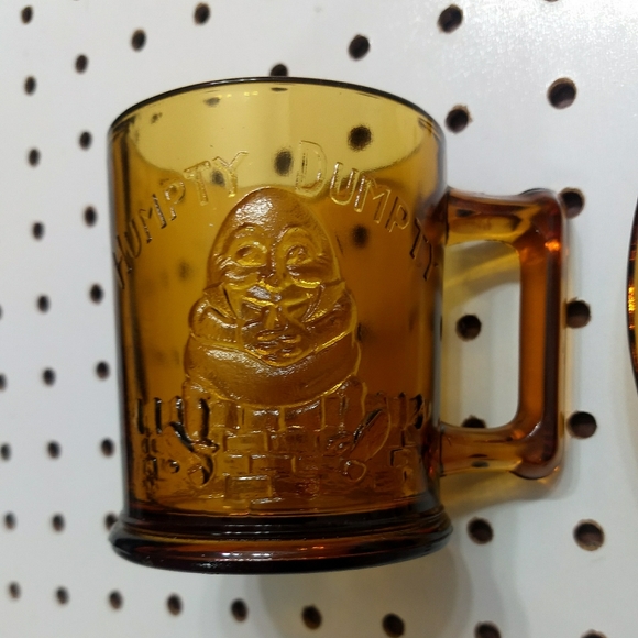 Vintage Nursery Rhyme Indiana Glass Cup and Saucer - Picture 5 of 8